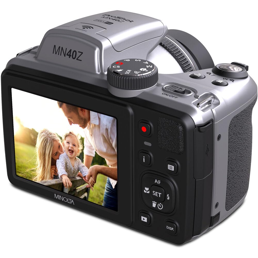 Amazon.com : MINOLTA MN40Z 20 Mega Pixels 40x Optical Zoom Digital